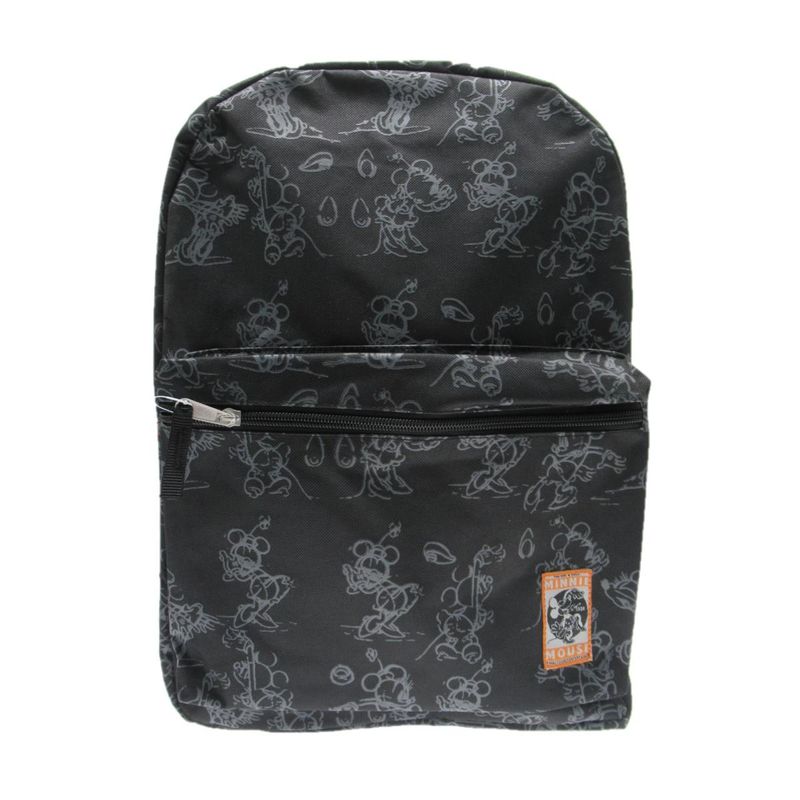 Mochila Juvenil Ni a Escolar Minnie Mouse Negro Disney The