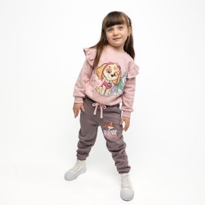 Pantalon de Buzo Niña Skye Sonriendo Gris Paw Patrol