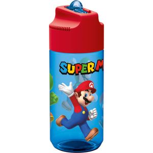 Botella Agua Niño Super Mario Nintendo