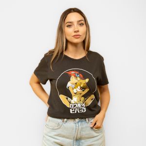 Polera Mujer YOU Cowboy Bebop   Gris