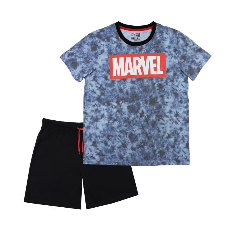 Pijama Hombre Capitan America Shield Azul Marvel The Brands Club