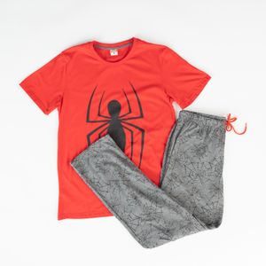 Pijama Hombre Spiderman Aracnido Rojo Marvel