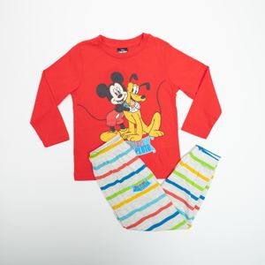 Pijama Niño Mickey BFF Rojo Disney