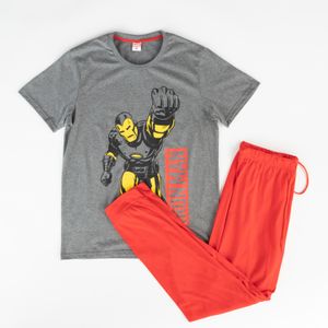 Pijama Hombre Iron Man Fist Gris Marvel