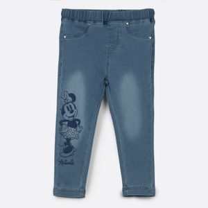 Calza Niña Minnie Denim Azul Disney