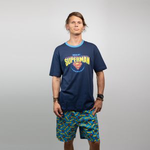 Pijama Hombre Superman Logos Cool Azul DC Comics